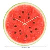 Watermelon Pattern Acrylic Office Home Room Wall Hanging Round Clock
