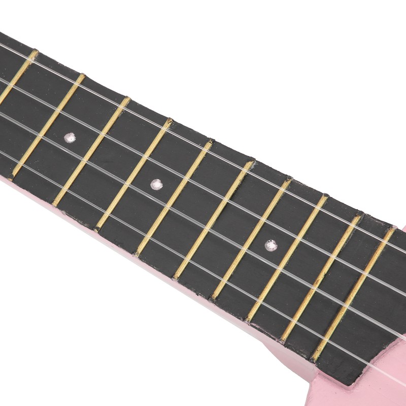 21 Inch Ukulele Set Glossy Bright Soft String Orchestral Instrument