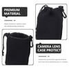 Homoyoyo 3pcs Lens Bag Digital Camera Case Mini Camera Lens