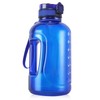 64oz Water Bottles 2 Litre Large with Time Markings, 2L