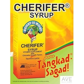 Cherifer Syrup with Chlorella Growth Factor, Taurin & Lysine