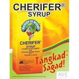 Cherifer Syrup with Chlorella Growth Factor, Taurin & Lysine