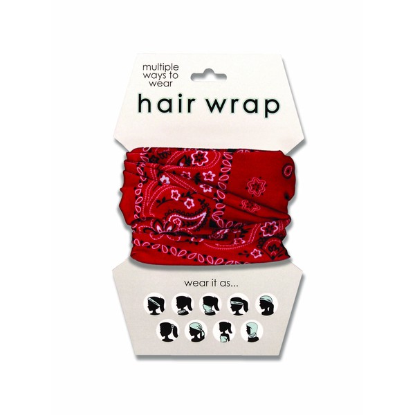 Spoontiques Red Bandana Hair Wrap