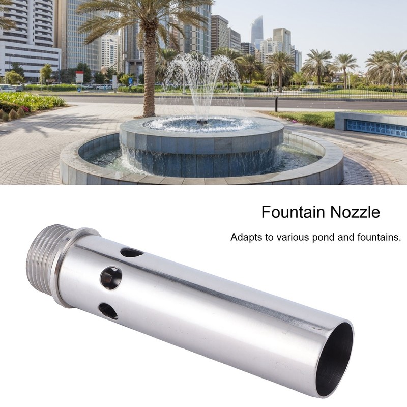 Male Thread Fountain Nozzle Bubbling Spray Head Pond Sprinkler for
