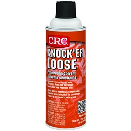 CRC Knock’er Loose Penetrating Solvent 03020 – [Reddish] 13 WT. Oz., Industrial Grade Penetrating Solvent and Lubricant
