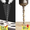 Okaywork 3 Pieces Step Drill Set, Hex Shank Step Drill