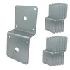 Galvanized Deck Joist Tie Plate, Z Bracket for 2x4 Cross