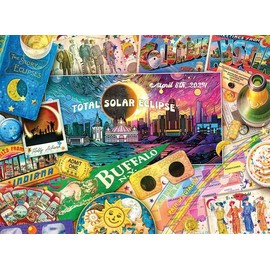 Buffalo Games - Aimee Stewart - Path of Totality - 1000 Piece Jigsaw Puzzle for Adults Challenging Puzzle Perfect for Game Nights - Finished Puzzle Size is 26.75 x 19.75