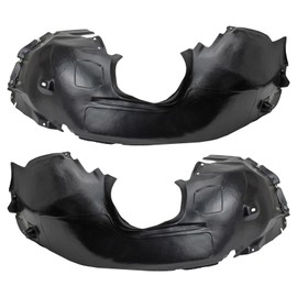 TRQ TRQ Front Inner Fender Liner Set Compatible with 2012-2018 Ford Focus FO1248150 FO1248160 FO1249150 FO1249160