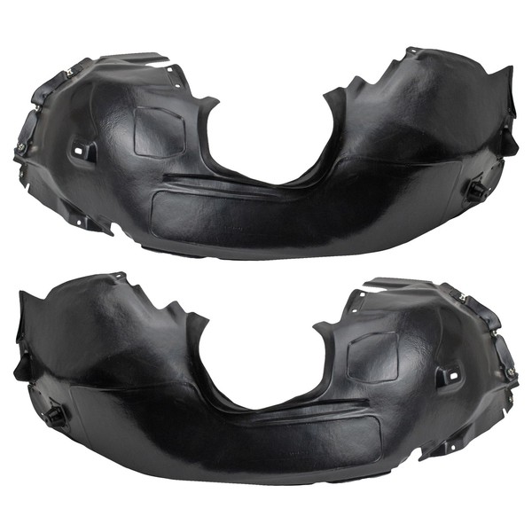TRQ TRQ Front Inner Fender Liner Set Compatible with 2012-2018