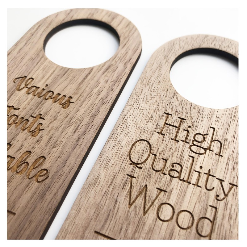 Made to Measure Do Not Disturb Hanging Door Knob Sign