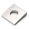 Beveled Square Washers in 304 Stainless Steels - 1/4" -