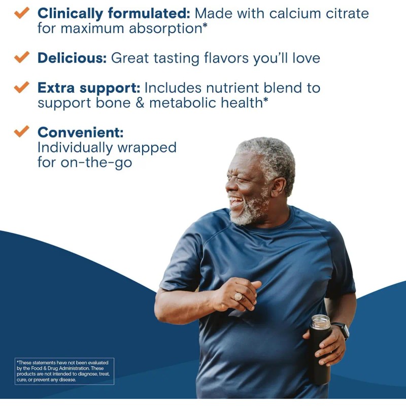 Bariatric Fusion Soft Chews Vitamina D Calcio Sabor Caramelo 60