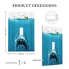 Spshian Funny Shark Blue Ocean Swimming Woman 1 Gang Light