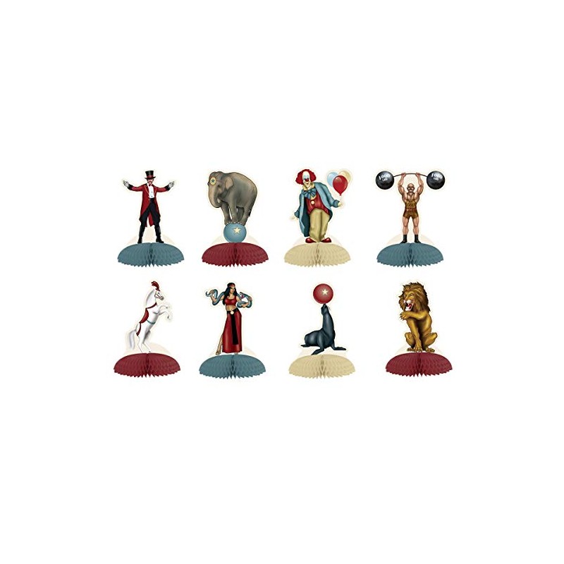 Beistle Vintage Circus Mini Centerpieces