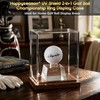 Happyseason 2-in-1 Golf Ball & Championship Ring Case Display