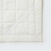 JAJU [JAJU] Fixing Band Pad Q White_150x205cm