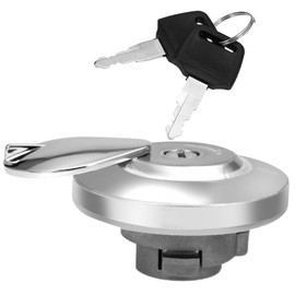 Hoypeyfiy Fuel Gas Tank Cap Cover with Keys Replacement for Honda Shadow Rebel MAGNA VTX VT600 750 1100 1300