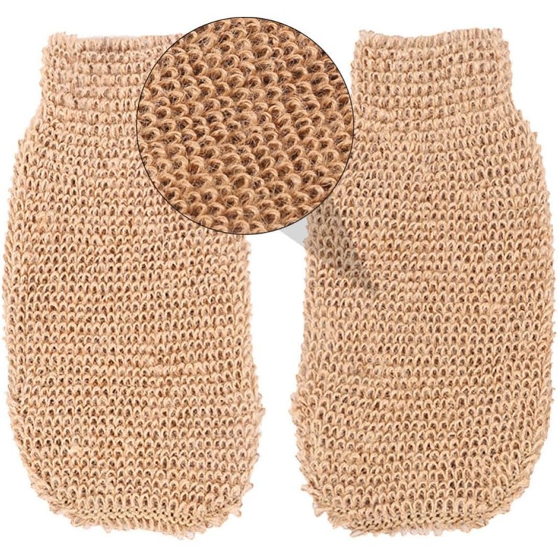 Guantes Exfoliantes de Yute FOMIYES - Elimina Células Muertas (Set