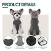 Kuoser L Dog Surgery Recovery Suit, Dog Recovery Suit Female