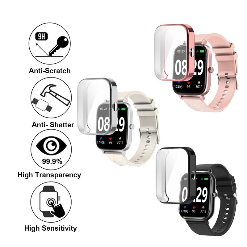 smaate Watch Cases compatible with TORJALPH Choiknbo TJ37 1.83” Smart