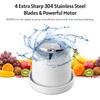 Portable Mini Fast Blender 350ml Juicer Cup with Wireless Charging