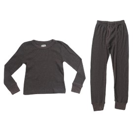 At The Buzzer Thermal Underwear Set for Boys 95362-Charcoal-18/20