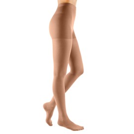 mediven Comfort for Women, 15-20 mmHg, Closed Toe, Compression Pantyhose - Natural, III, Standard