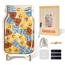 Yoink Reward Jar for Kids, Potty Training Reward Jar with 27 Fun Tokens, Potty Rewards for Toddlers Boys and Girls, Home and Classroom Good Behavior Management Tool