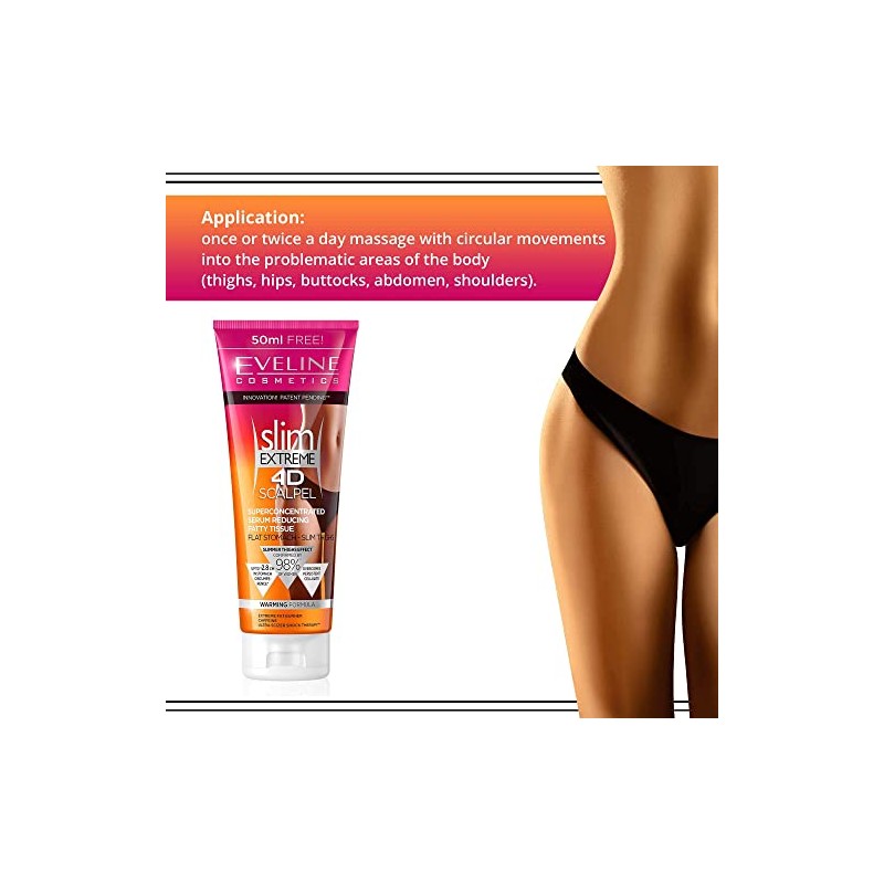 Eveline Cosmetics Slim Extreme 4D SCALPEL Super-concentrated Serum Reducing Fatty