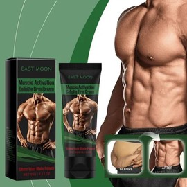 Crema Para El Cuidado Muscular East Moon Para Hombre, Línea