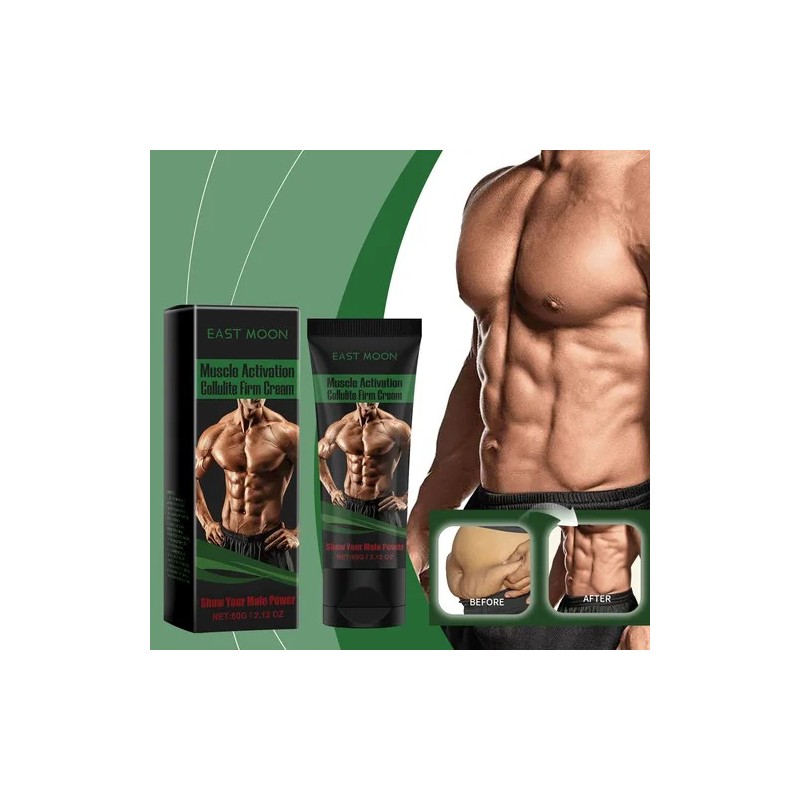 Crema Para El Cuidado Muscular East Moon Para Hombre, Línea