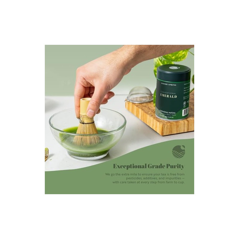 Midori Spring Emerald Ceremonial Matcha Powder - 100g