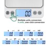 KUBEI Upgraded Larger Size Digital Food Scale Weight Gram, 5kg/0.1g
