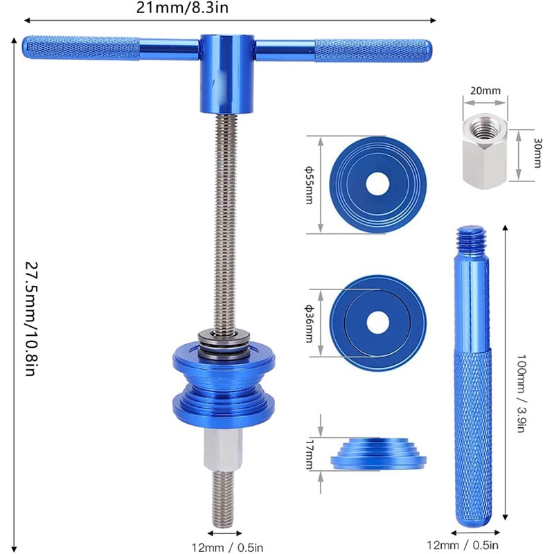 BIGP Press Tool for Bicycle Headset, Bicycle BB Bearing Press