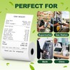 TUXIYA 2 1/4"x50' Thermal Paper Receipt Rolls,12 Rolls of Thermal