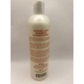 Leisure Curl Relaxing 2-In-1 Shampoo & Conditioner Treatment 16 FL. OZ