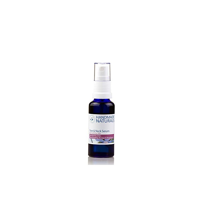 Handmade Naturals Revitalising Anti-oxidant Face and Neck Serum with Rosehip,
