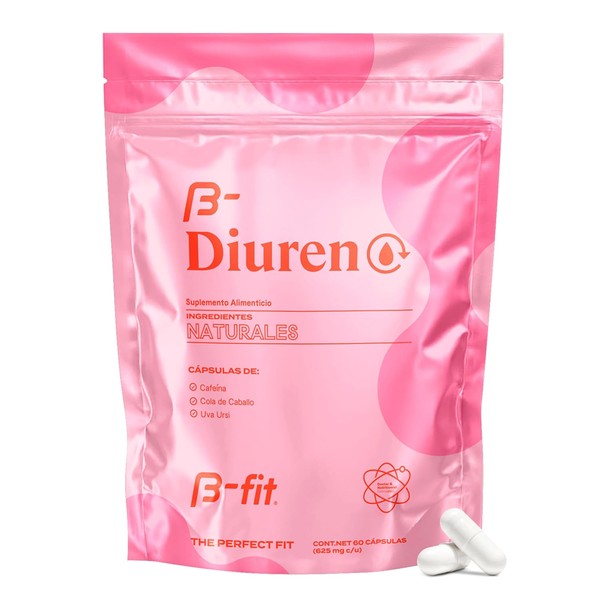 B-FIT B Diurético 100% Natural - 60 Cápsulas - Extractos