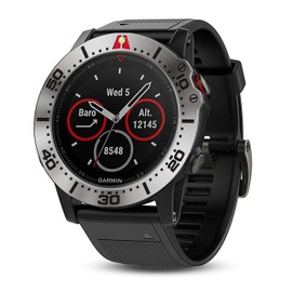 BaiHui Titanium Metal Bezel Ring Compatiable with Garmin Fenix 5X Watch Bezel Ring Adhesive Cover Anti Scratch & Collision Protector for Garmin Watch Accessory (Titanium- Not for Fenix 5 / 5X Plus)