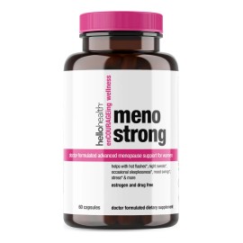 Hello Health Meno Strong Suplemento Menopausia 60 Cápsulas