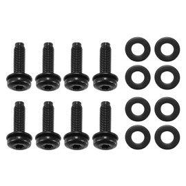 Hihaha Windshield Frame Bolts & Hinge Torx Screws / 8 Pcs Black