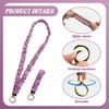 Stretchy Scrunchie Lanyard with ID Badge Holder, Women Teachers Keychain