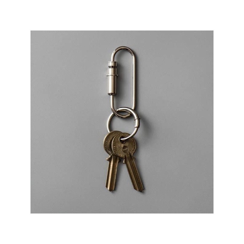 [CANDY DESIGN&WORKS] Bullet Carabiner Bullet Carabiner (A) Nickel, (C) Nickel/Brass