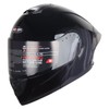 Hoken Helmets - Flip up Double Visor with Black Visor,