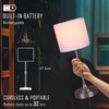 focondot Rechargeable Battery Powered Table Lamp, Wireless LED Lamps, Cordless