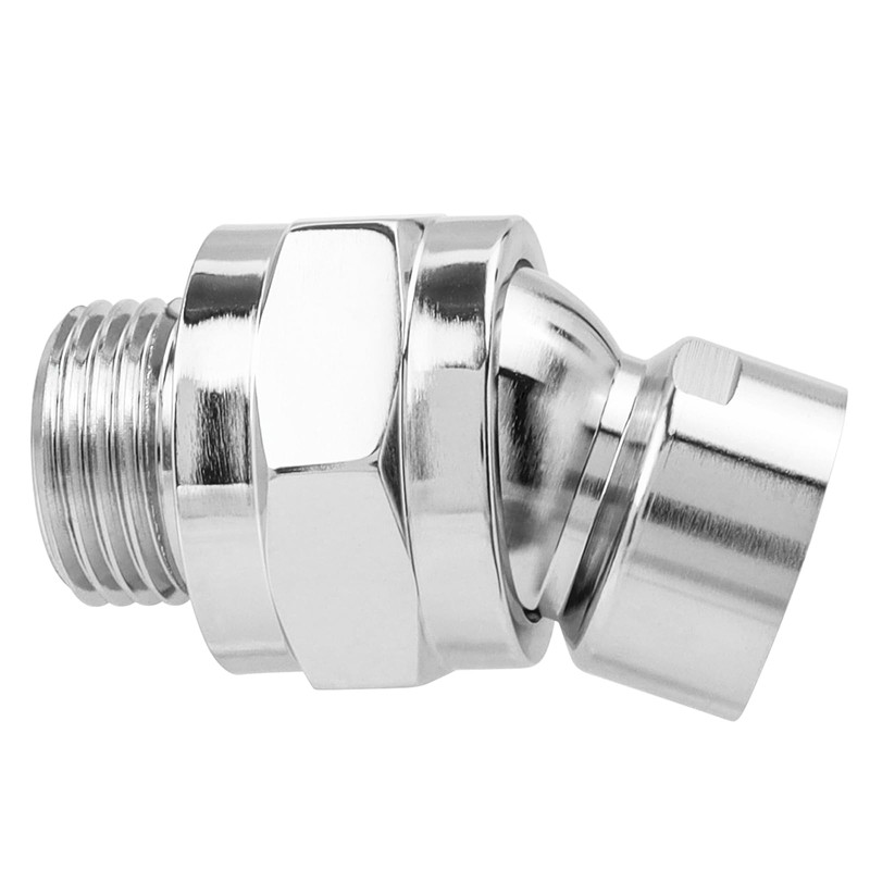 Bestgle Shower Adapter, Shower Joint Angle Adjustment, 360° Free Rotation,