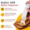 Max Space Butter Mill Butter Dispenser Stick with Tablespoon Gradations-