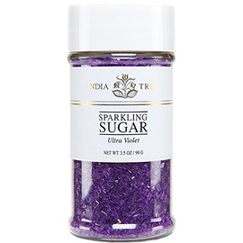 India Tree Violet Sparkling Sugar, 3.5 oz
