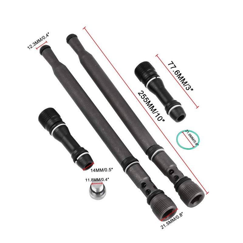 Powerstroke Diesel Updated Stand Pipe/Dummy Plug Kit for Ford 6.0